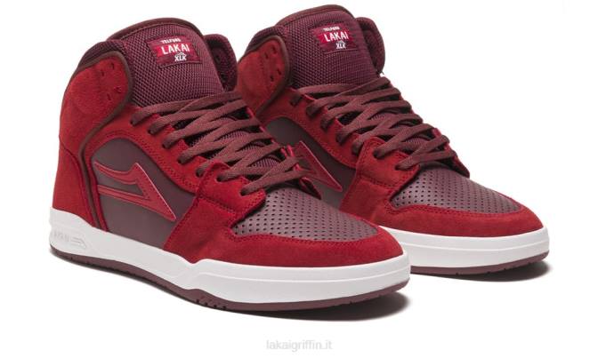 Lakai H20D59telford camoscio bordeaux