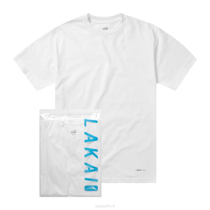 Lakai H20D321Confezione da 3 magliette bianco