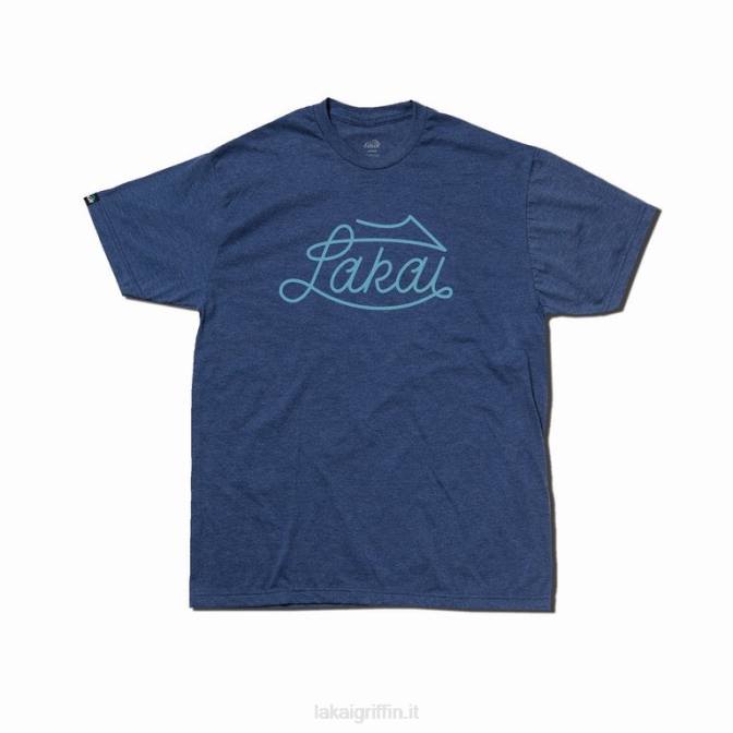 Lakai H20D333maglietta lariat premium tri blend blu