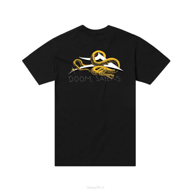 Lakai H20D338Doomsayers flare serpente tee nero