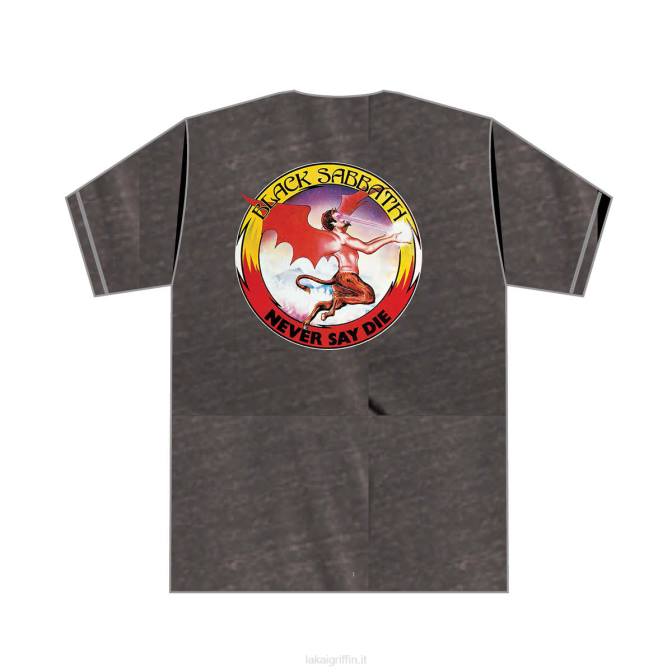Lakai H20D344sabbath never say die prem tee gunmetal heather grigio