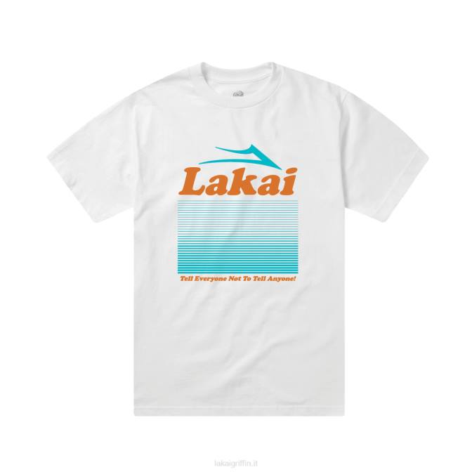 Lakai H20D347rob gallese tee bianco