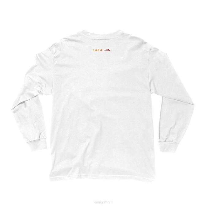 Lakai H20D349sabbath mai dire die ls tee bianco